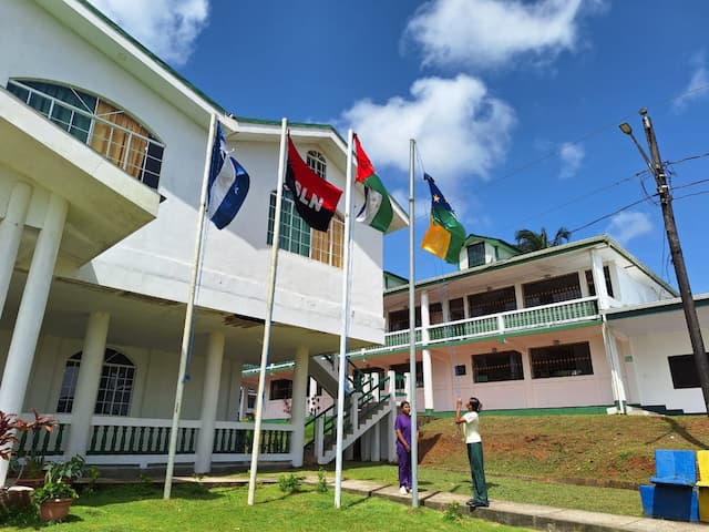 Estudiantes del territorio